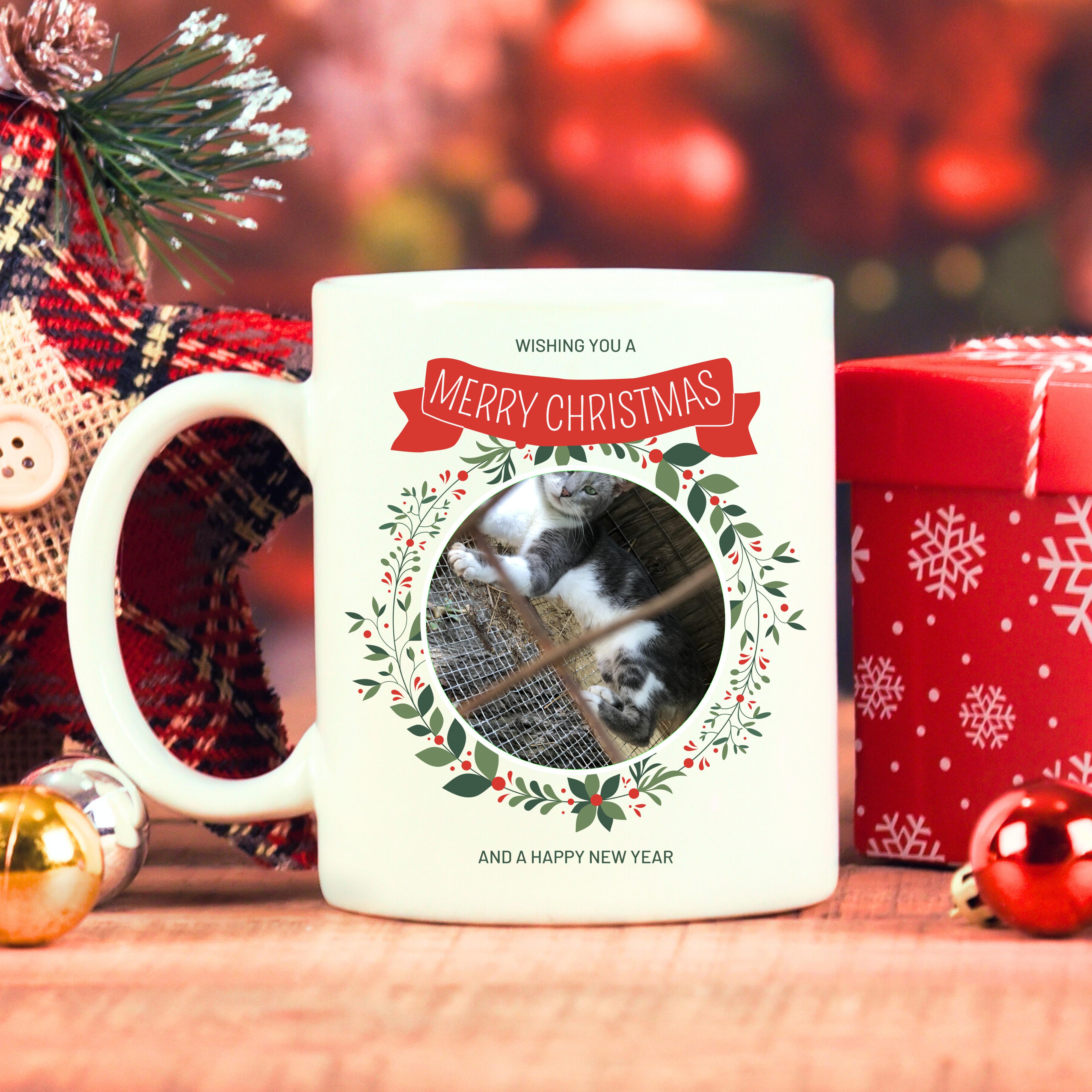 Rabbit Christmas Collectible Mug (Limited Edition)